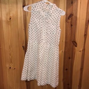 Loft polka dot dress.